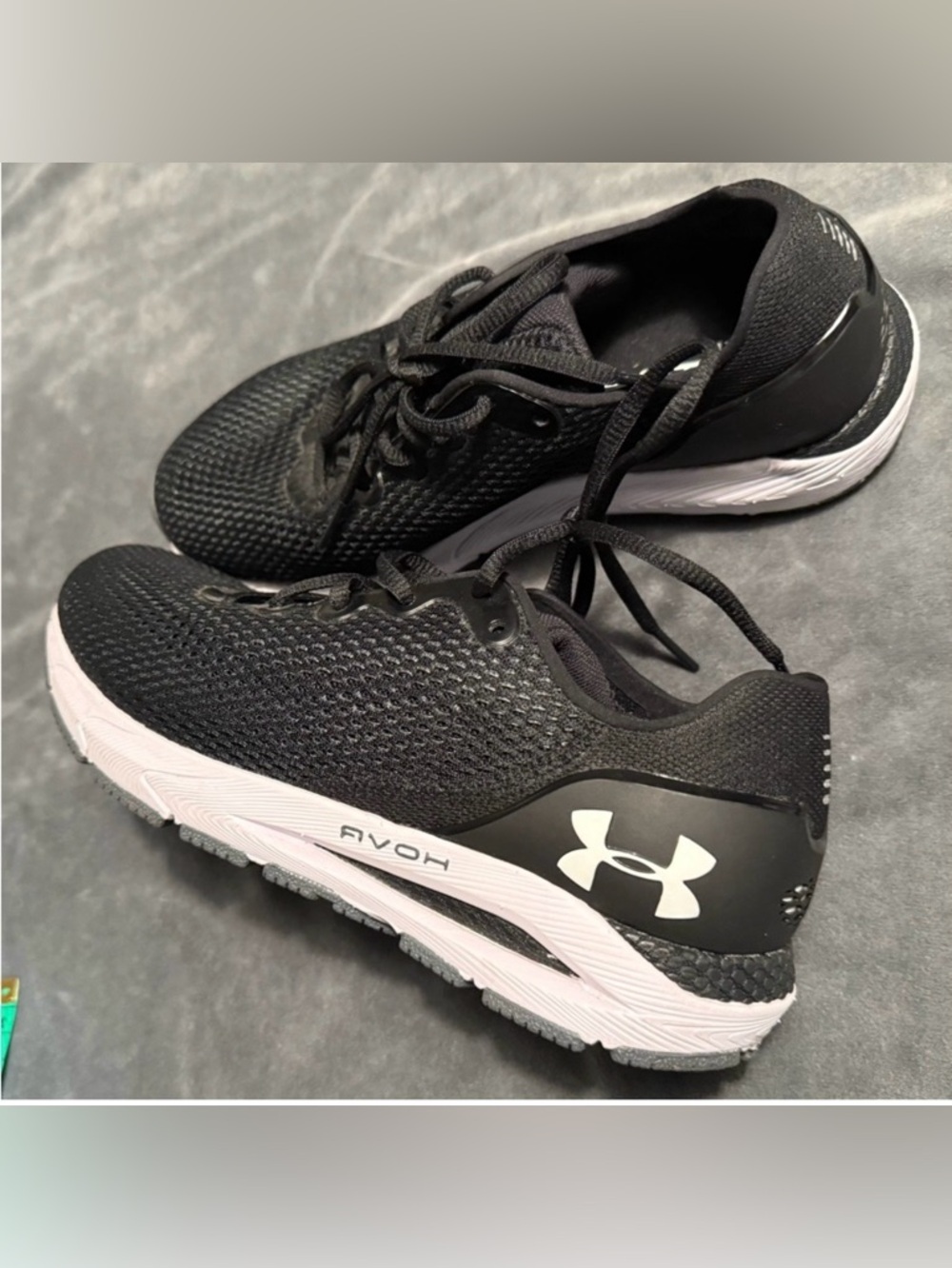 Under Armour HOVR Sonic 4 Running Shoes Black White Bluetooth 8.5 - Picture 6 of 7